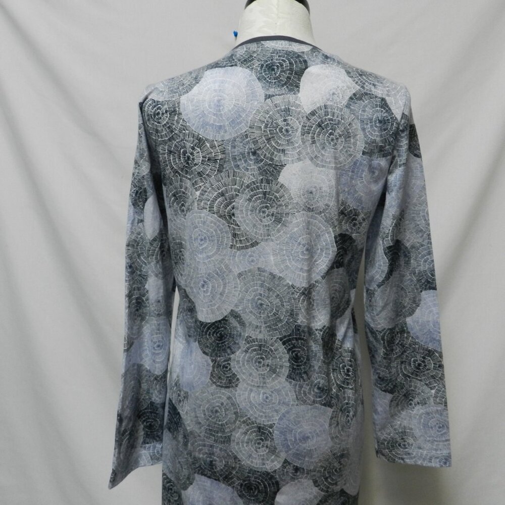 Calida shirt knit Sleepshirt Pajamas V-neck Cotton NEW NWT Size Sz X-Small XS - Picture 12 of 15